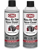 CRC 05110- Mass Air Flow Sensor Cleaner, 11 fl. oz, (2)