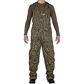 Mossy Oak Cotton Mill 2.0 Camo Hunting Bibs, Uninsulated Camo Overalls for Men