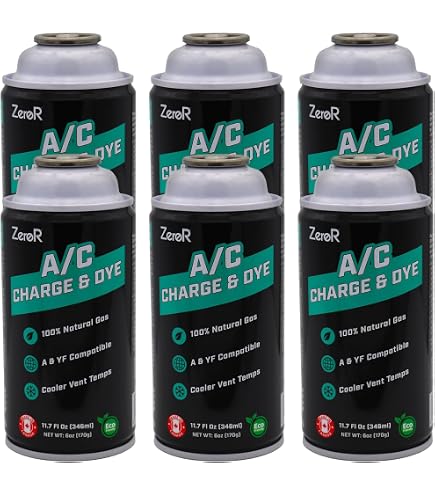 BDZMC R134A Car AC Refrigerant Charge Hose Kit With Low Pressure Gauge, 100PSI, 1/2'' Can Tap & Quick Coupler - View #6
