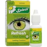 Splash Refresh Soothing Eyes Drops for Tired Eyes, Contains Chamomile, Daily Use 0.5 Fl Oz Bottle (Pack of 1)