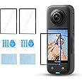 Gaekol Curved Screen Protector for Insta360 X3 2PCS Flexible TPU Curved Film Panoramic Camera Protection Anti-scratch Action Camera Accessories