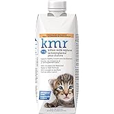 PetAg KMR Kitten Milk Replacer Liquid - 16 oz - Ready-to-Feed Formula with Vitamins for Newborn Kittens to 1 Year - Easy to Digest