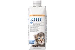 PetAg KMR Kitten Milk Replacer Liquid - 16 oz - Ready-to-Feed Formula with Vitamins for Kittens - Easy to Digest