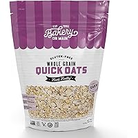 Bakery On Main Quick Oats - Gluten Free, Non-GMO Project Verified, Kosher, Resealable Bag, 7.5lb (Pack of 1)