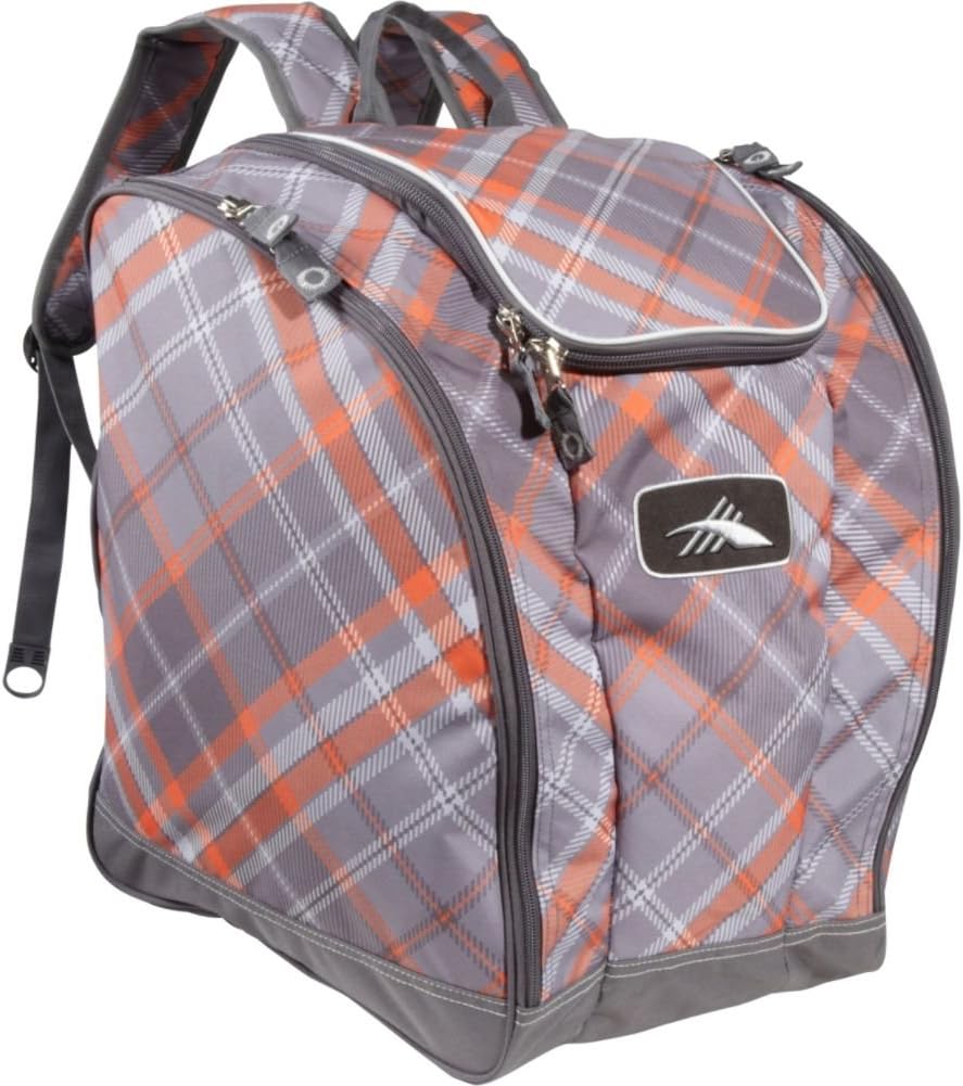 High Sierra Trapezoid Boot Bag, Diamond Plaid, 16x16x13.5