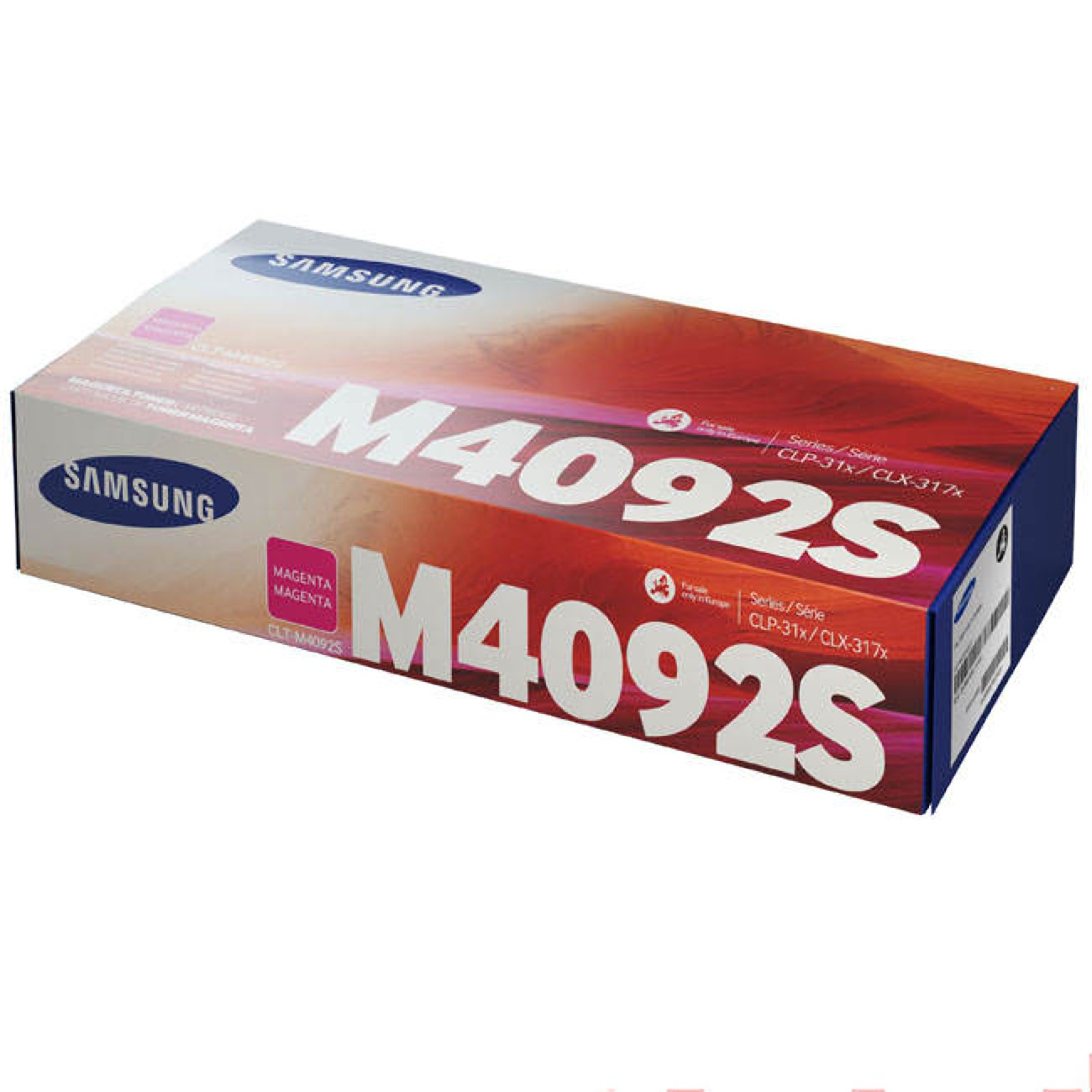 Samsung SU272A CLT-M4092S Toner Cartridge, Magenta, Pack of 1