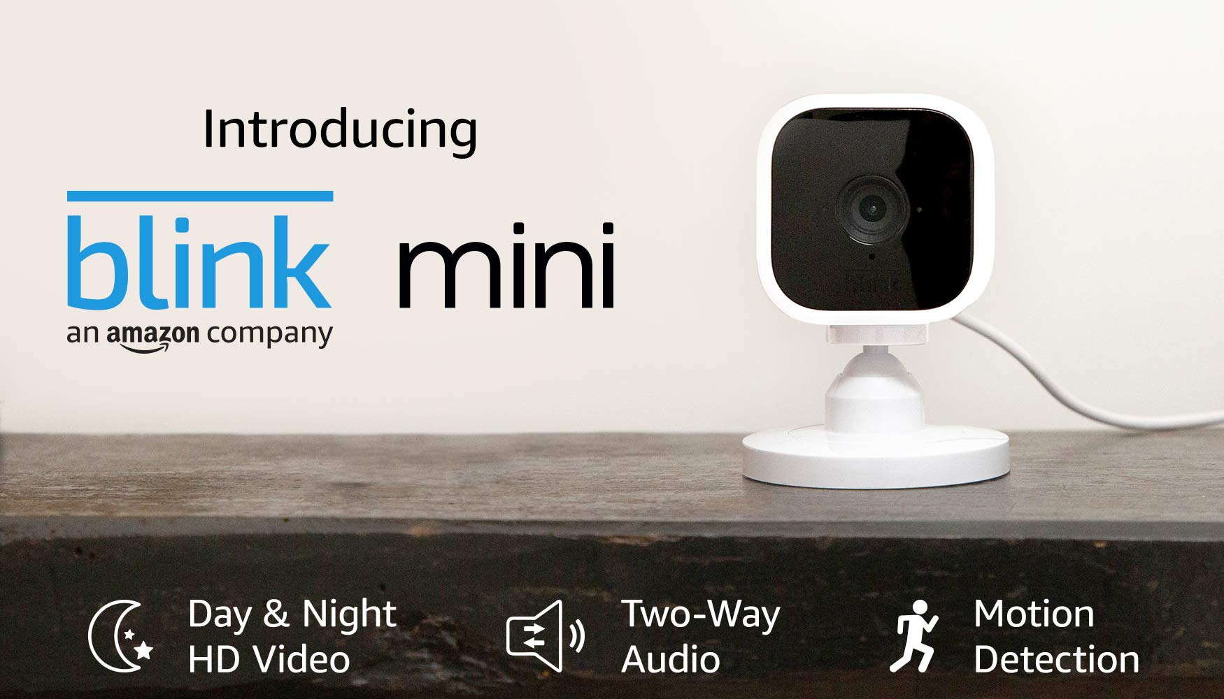 Mua Blink Mini Compact indoor plugin smart security camera, 1080 HD