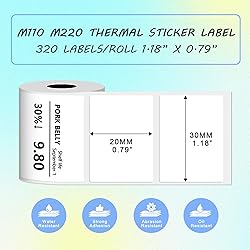 Thermal Labels Compatible with Phomemo