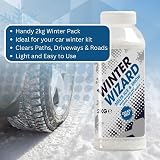 Winter Wizard De-Icer 2KG Shaker Tub - Pack of 6 - Ice Snow Melt Fast Clean view 6