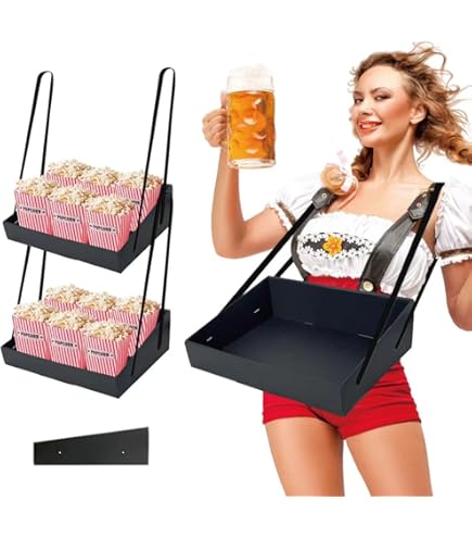 Amazon.com: Beistle Cigarette Girl Party Tray Vintage-Style Cardstock Snack  Holder with Black Ribbon Straps for Roaring 20s Costumes Gatsby Parties  Movie Nights and Themed Events 4” x 11” x 13” : Industrial