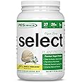 PEScience Select Vegan Plant Based Protein Powder, Vanilla, 27 Serving, Premium Pea and Brown Rice Blend