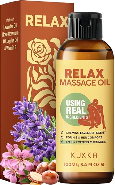 KUKKA RELAX MASSAGE OIL – 3.38 FL OZ...