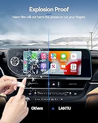 LANTU 2PCS Car Screen Protector for 2022 2023 2024