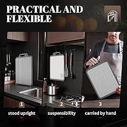 Titanium Cutting Board, Double Sided