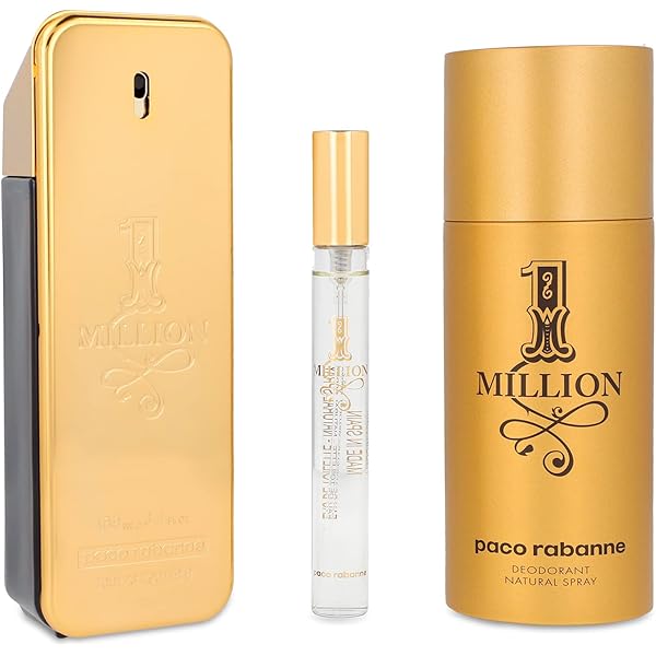 香水(男性用) paco rabanne 1 MILLION Eau de Toilette Amazon.com : 1 Million FOR MEN by Paco Rabanne - 1.7 oz EDT