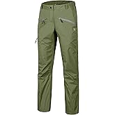 Little Donkey Andy Women's Lightweight Waterproof Rain Pants Breathable Hiking Pants for Outdoor Fishing