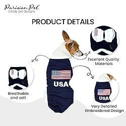 Parisian Pet Dog Jersey – Embroidered USA Mesh