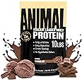 Animal Whey Isolate Protein Powder - Loaded for Pre & Post Workout Muscle Builder and Recovery with Digestive Enzymes for Men & Women - 25g Protein, Great Taste, Low Sugar - Chocolate 10 lbs