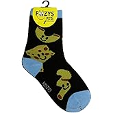 Foozys Kids Boys Fun Mac N Cheese - Crazy Funny Cool Colorful Crew Socks