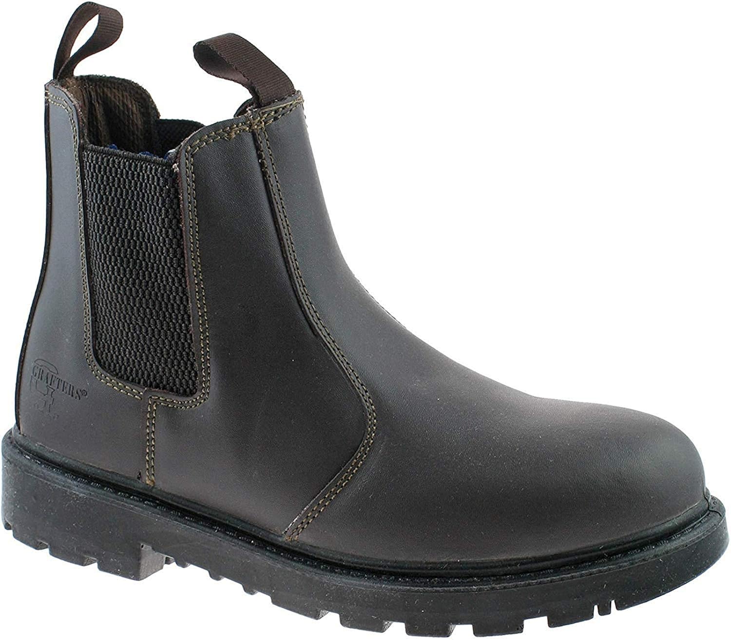 grafters extra wide safety boots