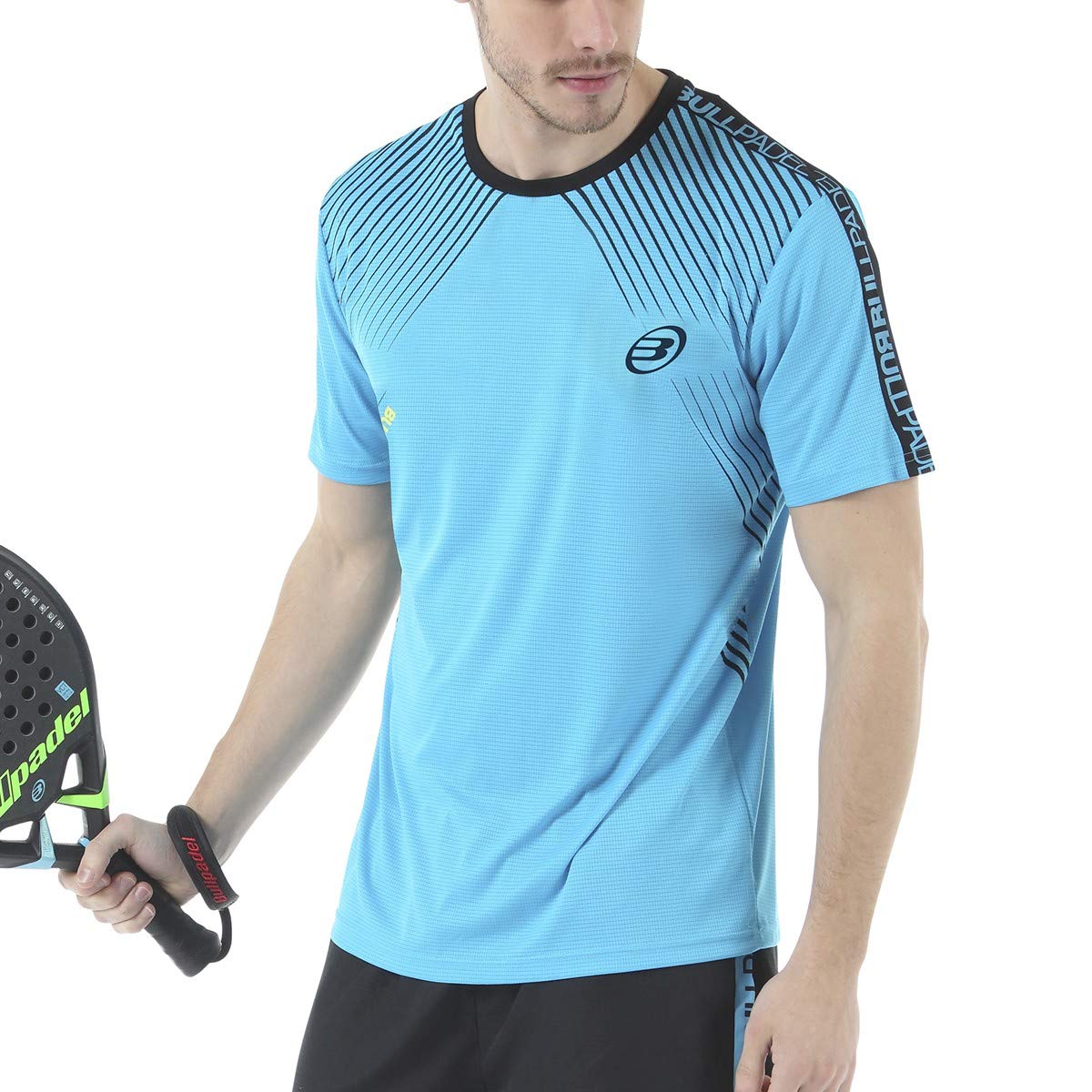 Bull padel Camiseta BULLPADEL IMOTEP Azul: Amazon.es: Deportes y ...