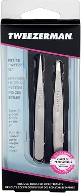 Tweezerman Petite Tweeze Set Slant Point Mini Travel Purse Assorted Colors view 8
