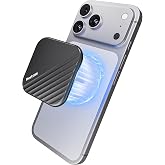 Bestoss 512GB Portable Magnetic SSD, 4K 120fps ProRes HDR Record &amp; Store | External Storage SSD up To 2000MB/s, External SSD Compatible with MagSafe for iPhone 17/16/15 Series, Tablets, PC, Black