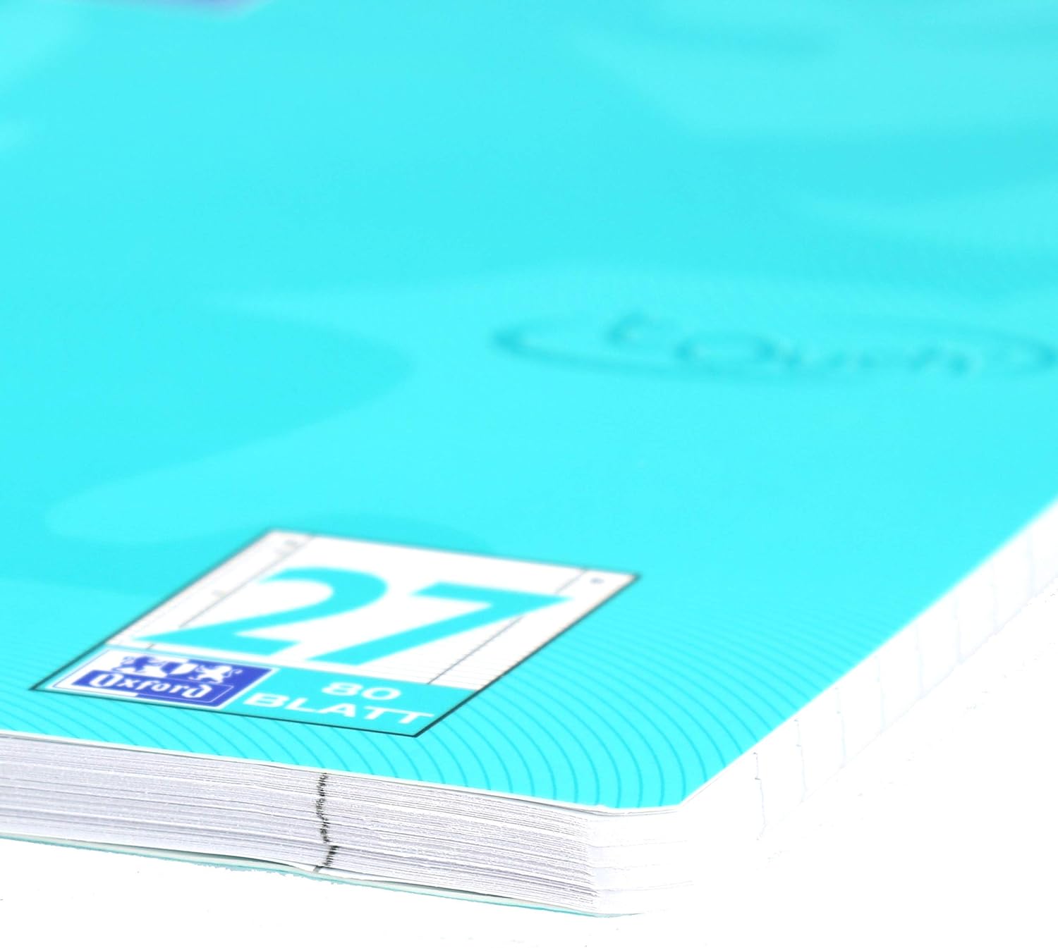 Oxford Writing pad 400086492 "Touch" Lined, Aqua 10 Aqua, a4+ - Image 5