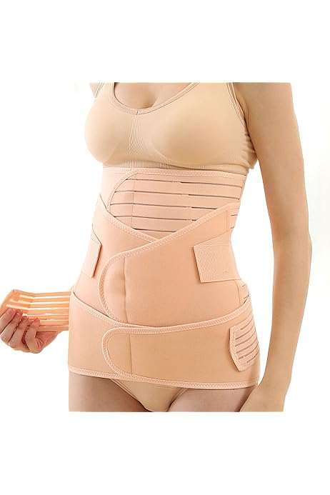 Faja Posparto Con Correas De Apoyo Para La Recuperación Del Embarazo Envoltura Abdominal Para Aliviar Las Molestias Curacion Rapida Cinturon