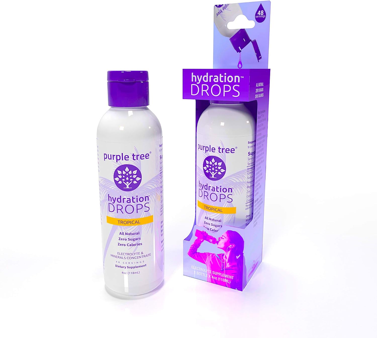 Electrolyte Liquid Drops for Water Trace Minerals