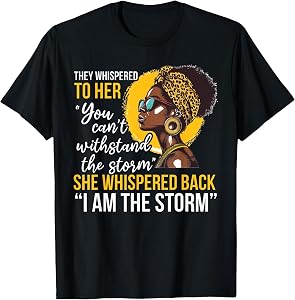 Black Women Proud African American Ladies Black History T-Shirt