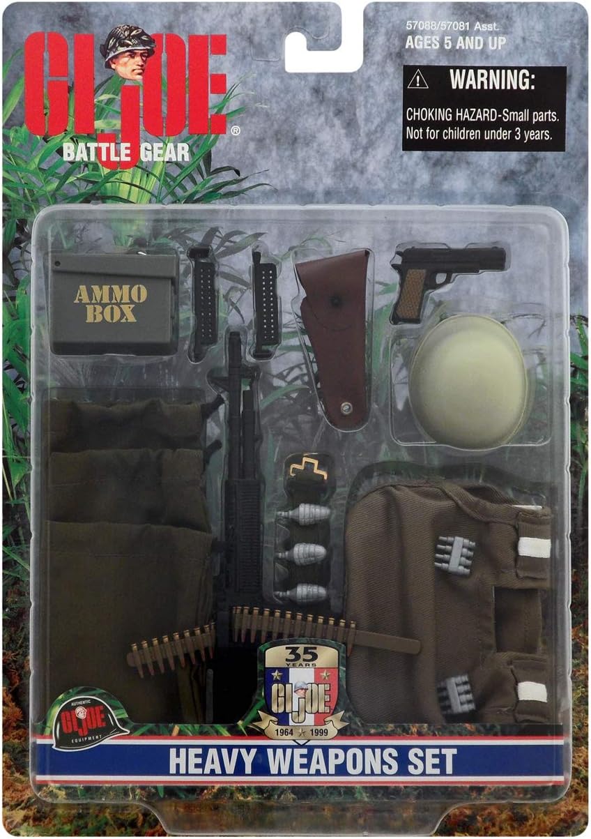 GI Joe Battle Gear Heavy Weapons Play 
