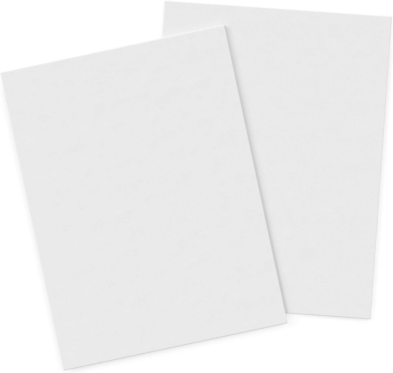 Arteza Stretched Canvas, Pack of 2, 36 x 48 Inches, Blank White Canvases, 100% Cotton, 8 oz Gesso-Primed, Art Supplies for Acrylic Pouring and Oil Painting