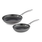 Calphalon Nonstick Frying Pan Set with Stay-Cool Handles, Dishwasher and Metal Utensil Safe, PFOA-Free, 8- and 10-Inch, Black