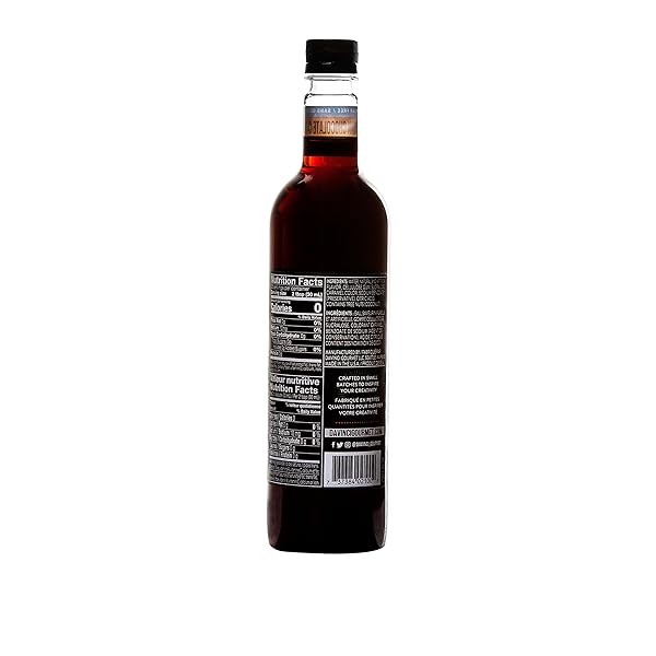 DAVINCI GOURMET SUGAR-FREE GERMAN CHOCOLATE CAKE SYRUP, 25.4 FLUID OUNCES (PACK OF 1)