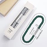Pretty Jolly 2 Pack Magnetic Curtain Tiebacks Green Modern Drape Holdbacks view 5