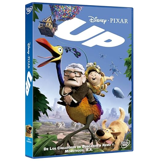 Amazon Com Up Disney Pixar Import Movie European Format Zone 2 2009 Edward Asner Christopher Plummer Jorda Movies Tv