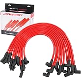 Spark Plug Wire Set 10.2mm Replacement for Ford F-150 F150 Mustang 5.0L 5.8L SBF 302 Windsor Ignition Wire Set