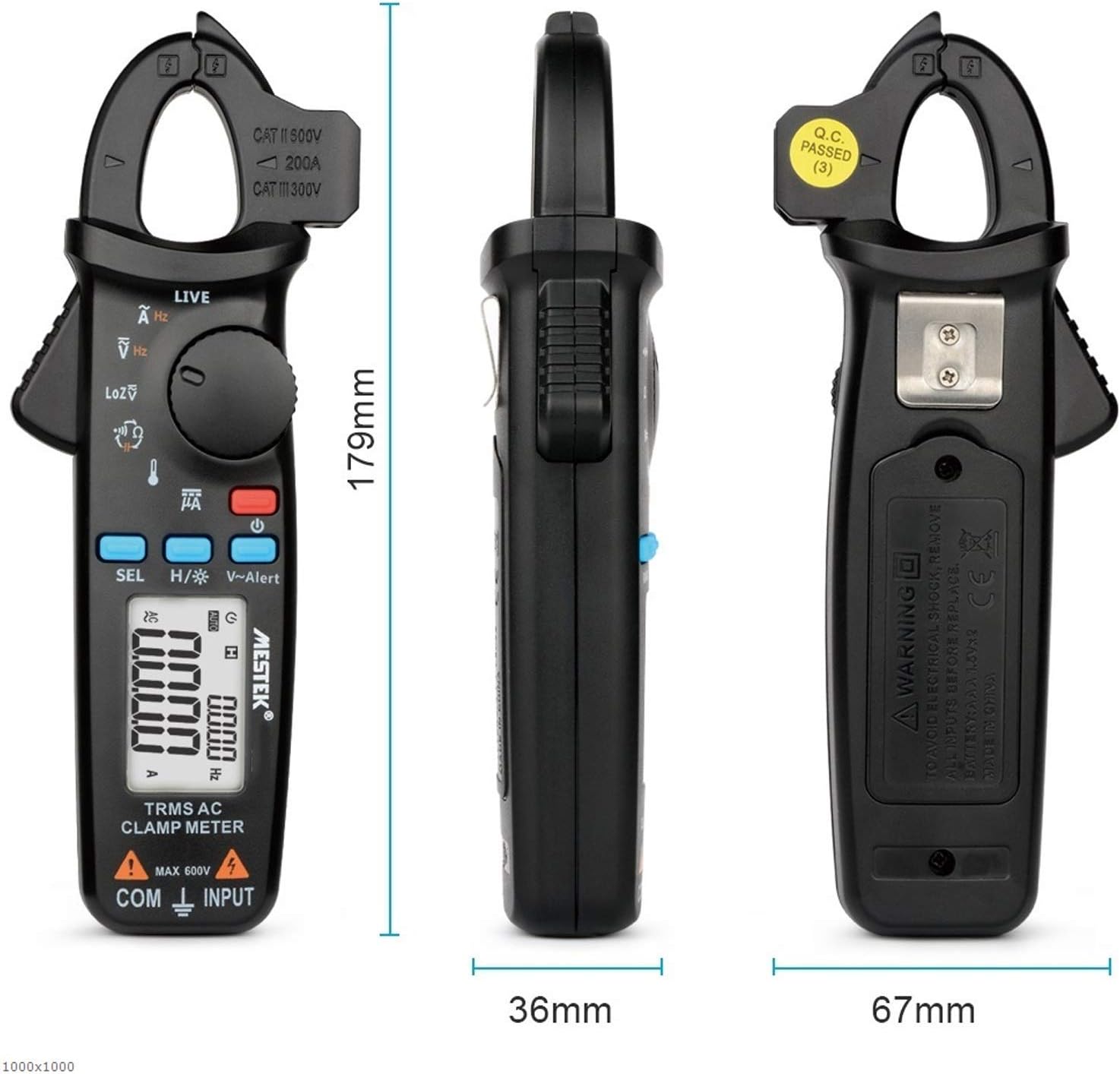 Ammeters Multimeter CM82A Auto Clamp Meter Pince Multimetre AC/DCpinza
