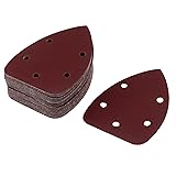 Sydien 50Pcs 150 Grits Mouse Detail Sander