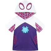Marvel Spider-Man Matching Family Cosplay Hooded T-Shirt | Cosplay Design, 100% Cotton Jersey, Lined Hood, Pull On Closure, Machine Washable