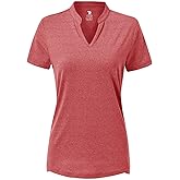 Rdruko Women's Hiking Shirts Short Sleeve UPF 50+ Sun Protection Lightweight Dry Fit Outdoor Travel Fishing Shirts