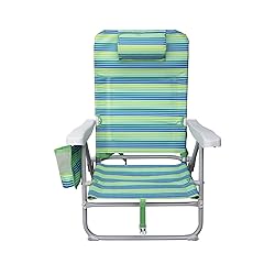 Hurley Standard Backpack Beach Outdoor Chair, One