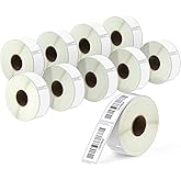 BETCKEY - Compatible DYMO 30336 (1" x 2-1/8") Rerurn Address Labels - Compatible with DYMO Labelwriter 450, 4XL, NOT FIT 550 & 5XL [10 Rolls/5000 Labels]