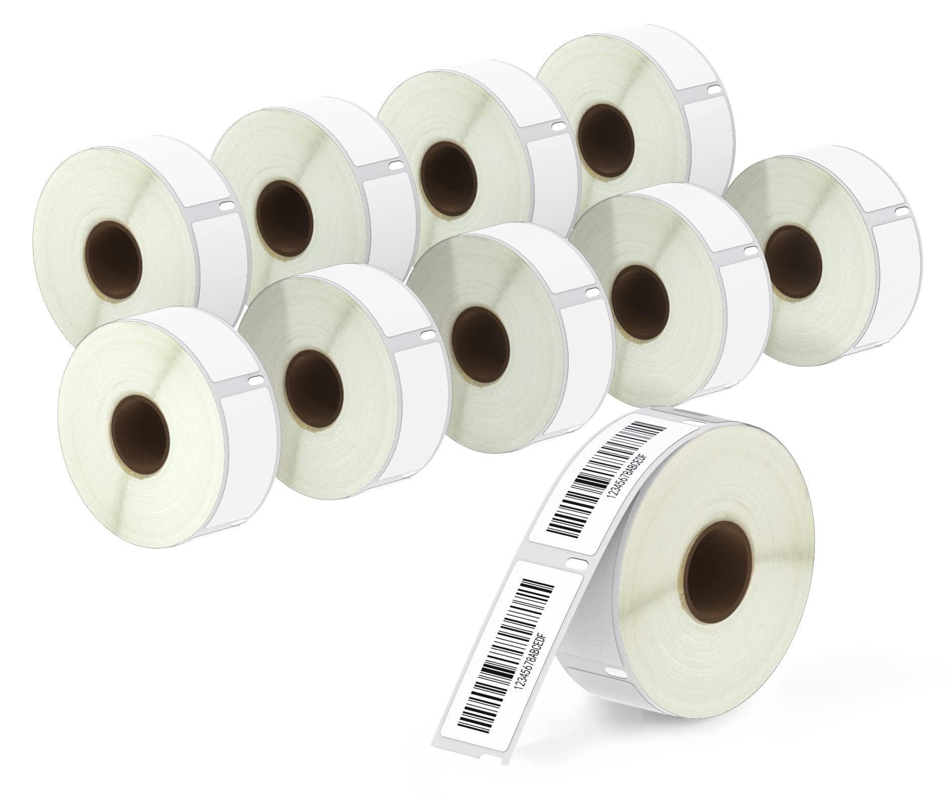BETCKEY - 10 Rolls 11352 Self-Adhesive Labels Compatible with DYMO S0722520, 25mm x 54mm, 5000 Return Address Labels Compatible with DYMO LabelWriter 450, 4XL, NOT Fit 550 or 5XL