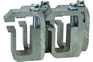 GCi STRONGER BY DESIGN G-1 Clamp for Mounting Truck Cap/Camper Shell (set of 4) Made with structural aluminum to ensure quality and strength. For Mounting Caps, Camper Shells, Toppers to Pickup.