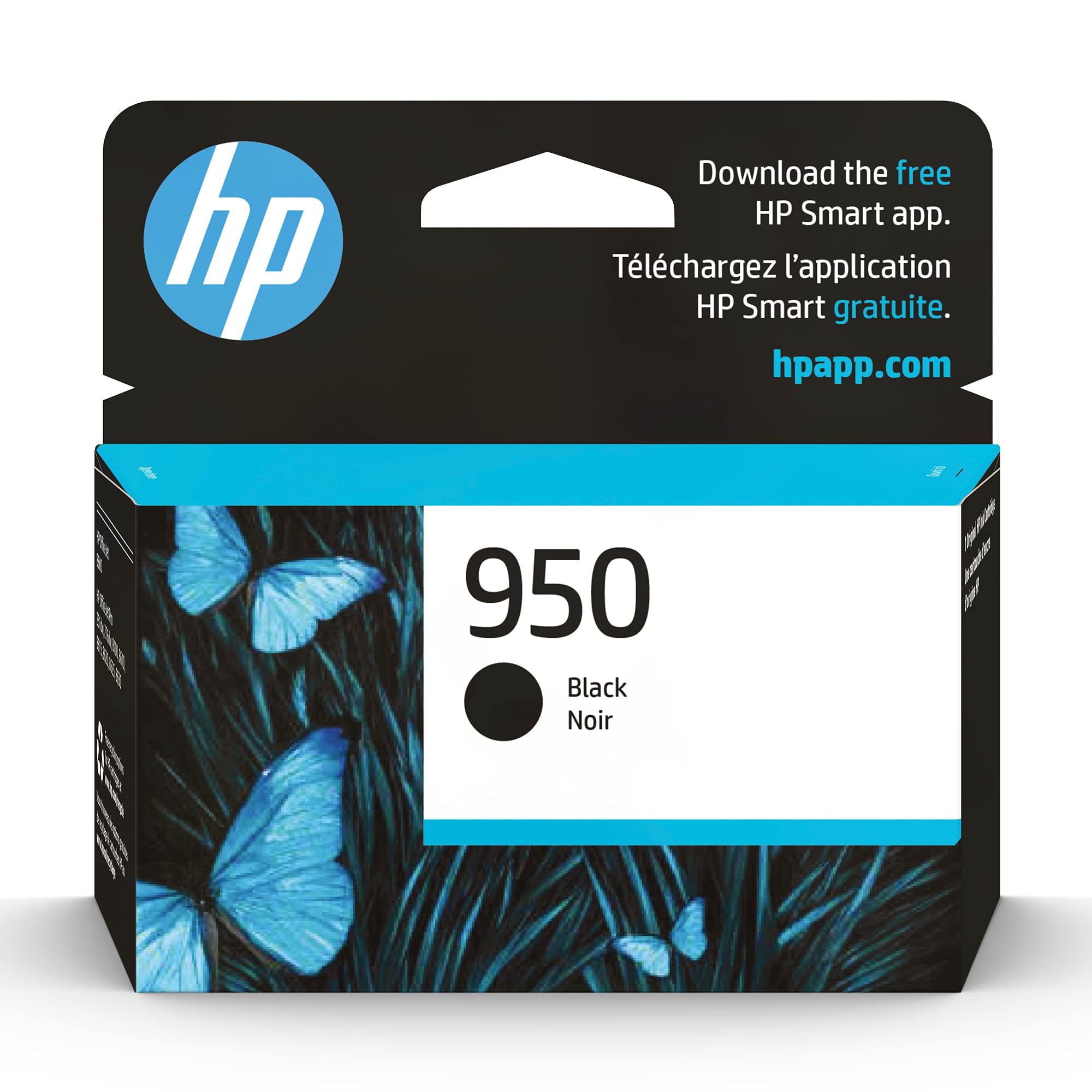 Photo 1 of HP 950 Black Ink Cartridge for HP Printers | Works with OfficeJet 8600, OfficeJet Pro 251dw, 276dw, 8100, 8610, 8620, 8630 Series | Eligible for Instant Ink | CN049AN