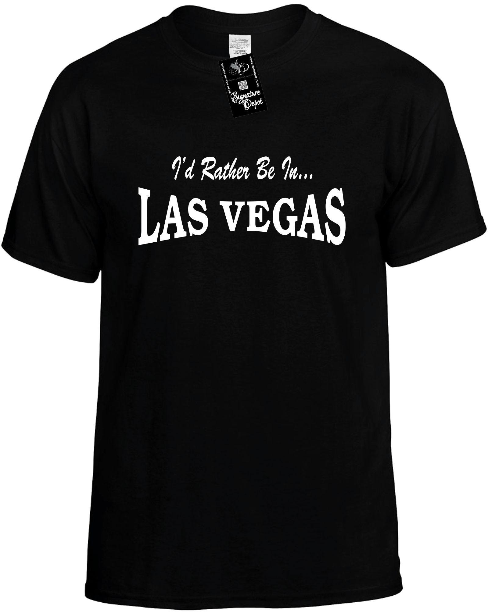 S Funny T Shirt I D Rather Be In Las Vegas Unisex Shirt 7383 Pilihax