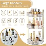 Mokani 360 Rotating Makeup Organiser 3-Tier Spinning Cosmetic Stand view 3