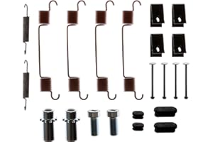 ACDelco 18K2711 Professional Rear Parking Brake Hold Down Spring Kit with Hardware